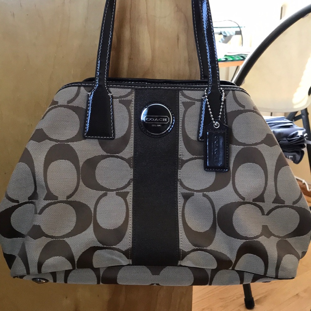 Large coach tote